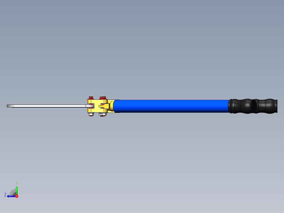 锯钳子剪子右视图