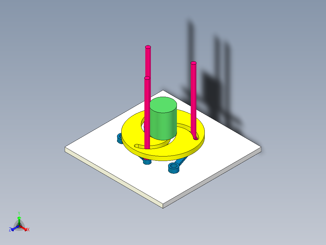 B2005360-三销定心装置