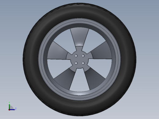 轮辋和轮胎的设计和组装13左视缩略图