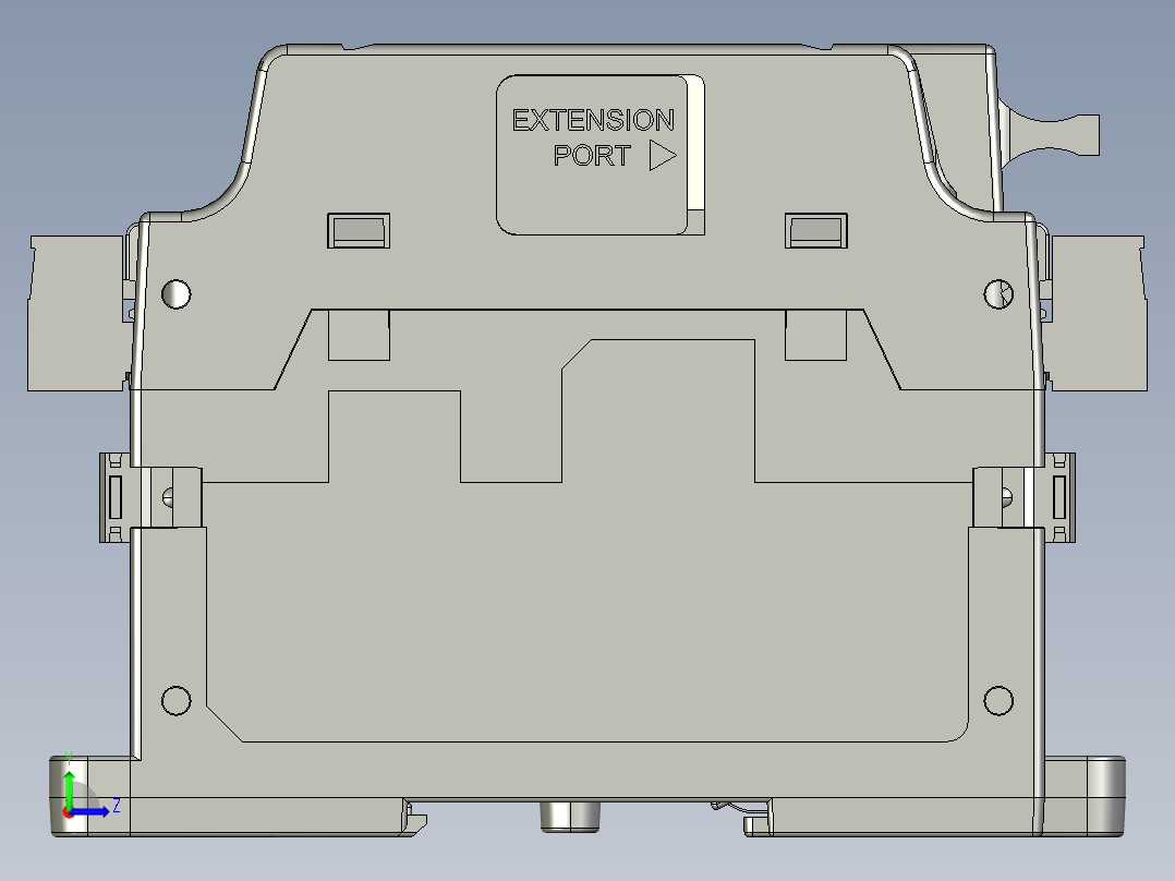 DELTA_IA-PLC_DVP32ES300TEC左视图