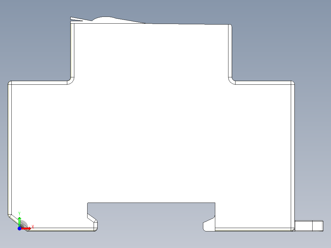 OSMFU132X 熔断器底座前视图