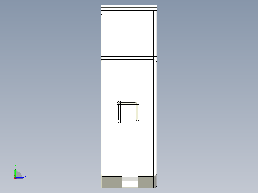 OSMFU132X 熔断器底座左视图