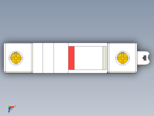 OSMFU132X 熔断器底座俯视缩略图