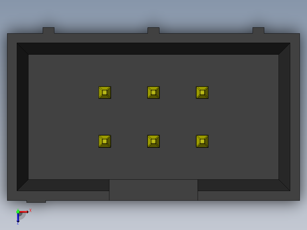 dc ds1013系列连接器可扩展俯视图