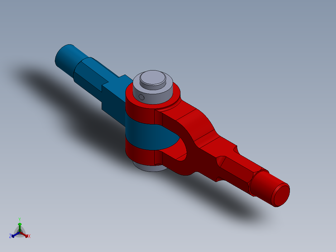 A0003911-关节连接正等轴测图