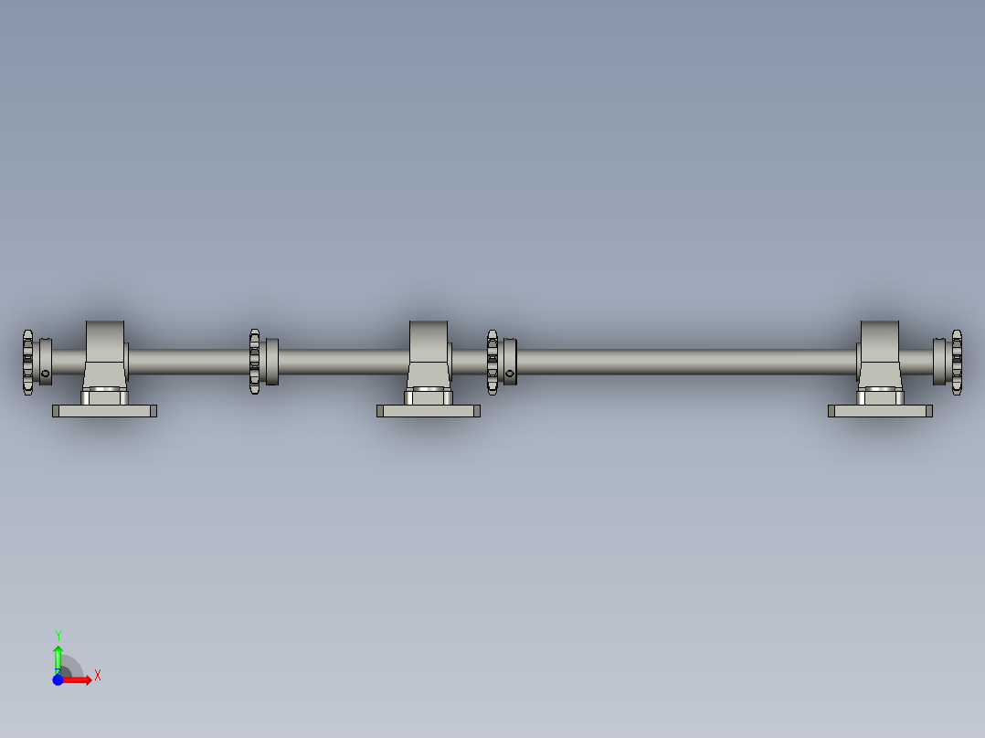170423A4-同步带轮连接组件前视图