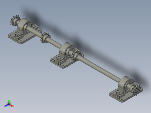 170423A4-同步带轮连接组件正等轴测缩略图