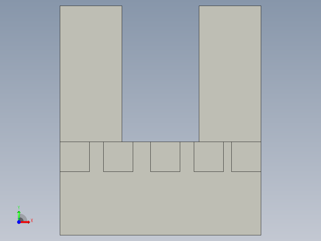 气缸自动化装配生产设备设计-EE-SX674前视图