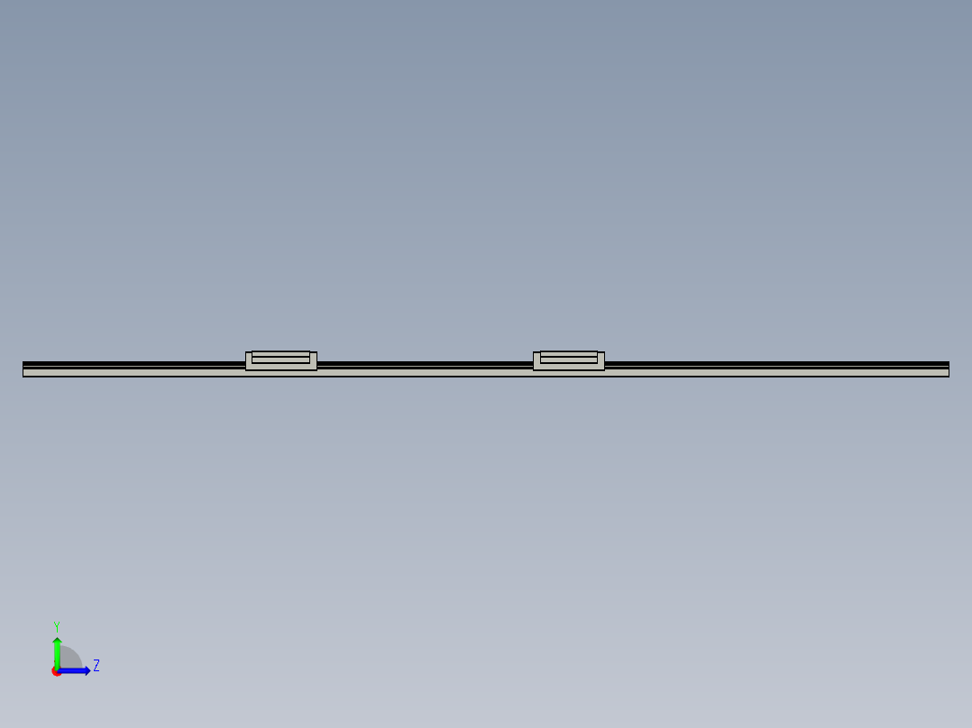 导轨副AC02-H13-0450左视图