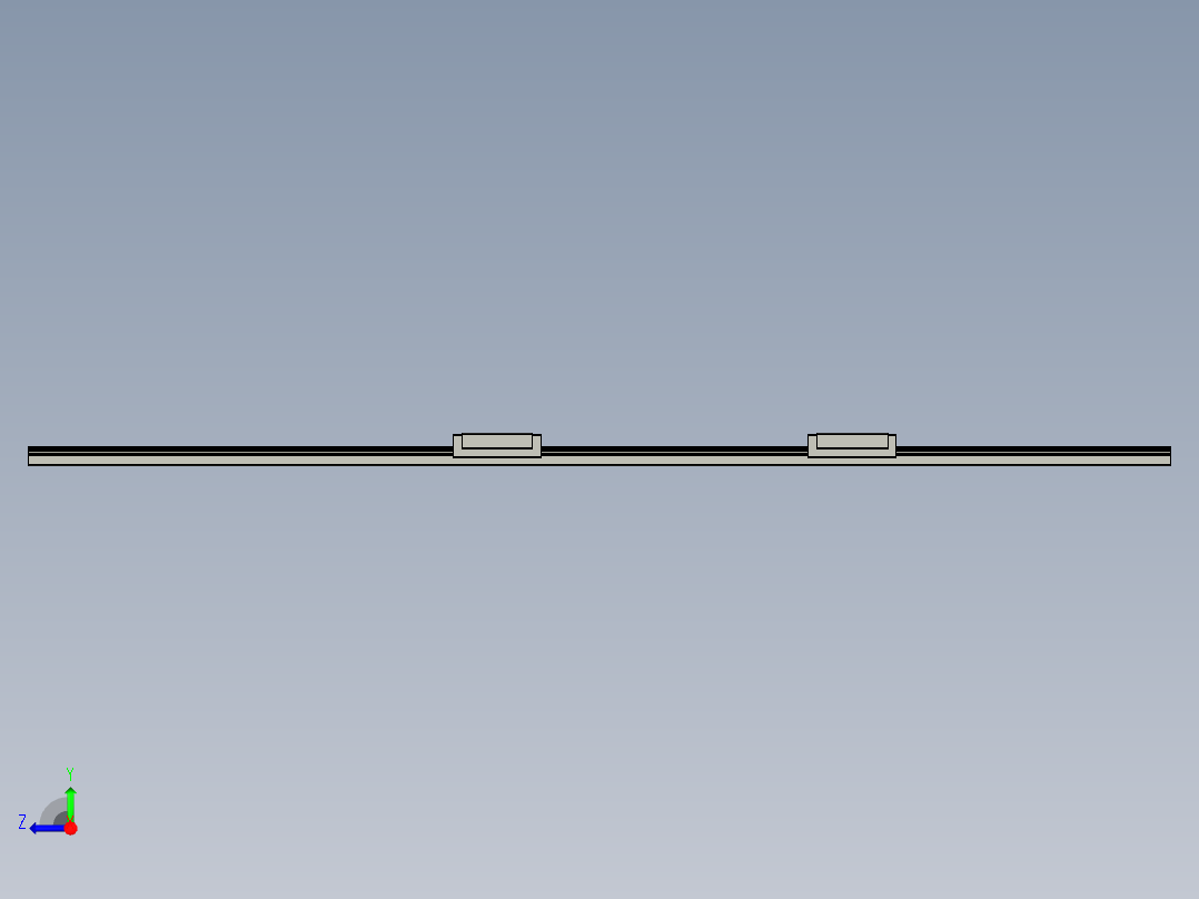 导轨副AC02-H13-0450右视图