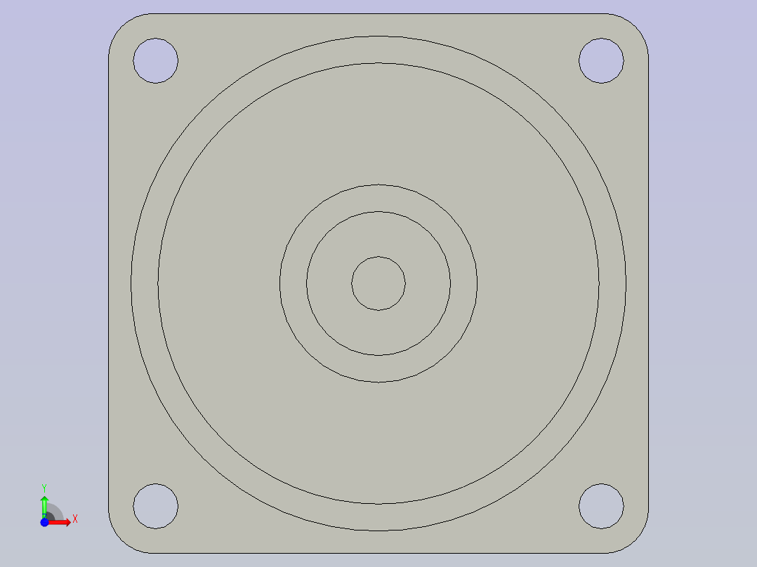 60AC(6W)微型交流圆轴基本型电机60YS06WDV11前视图