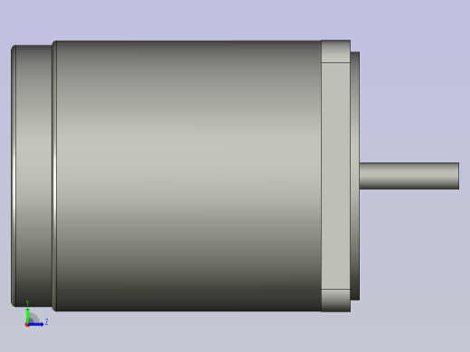 60AC(6W)微型交流圆轴基本型电机60YS06WDV11左视缩略图