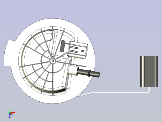 燃油泵结构图俯视缩略图