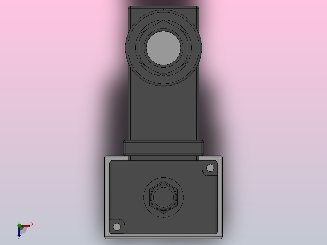 QDX型电磁先导阀[Q22DX-L1]俯视图