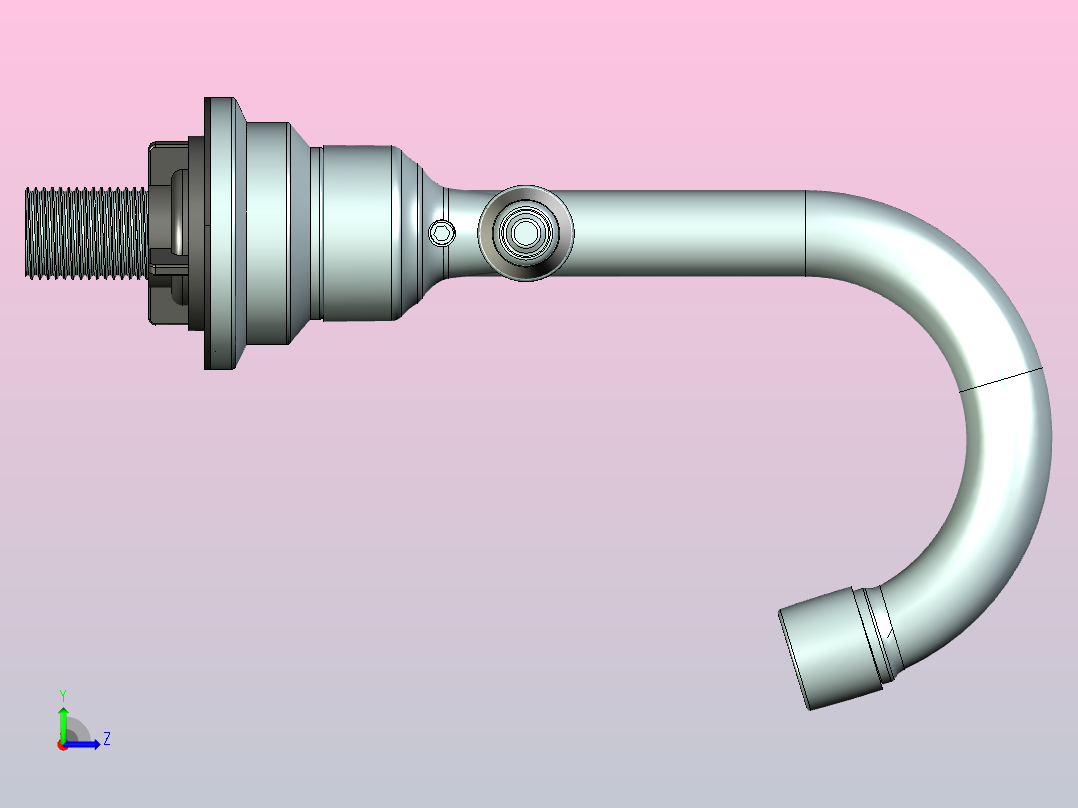 厕所水龙头#1左视图