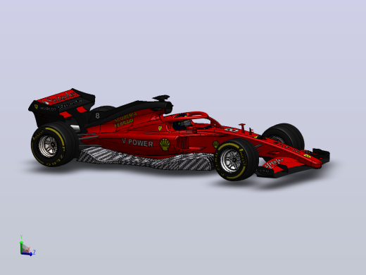 F1法拉利概念车