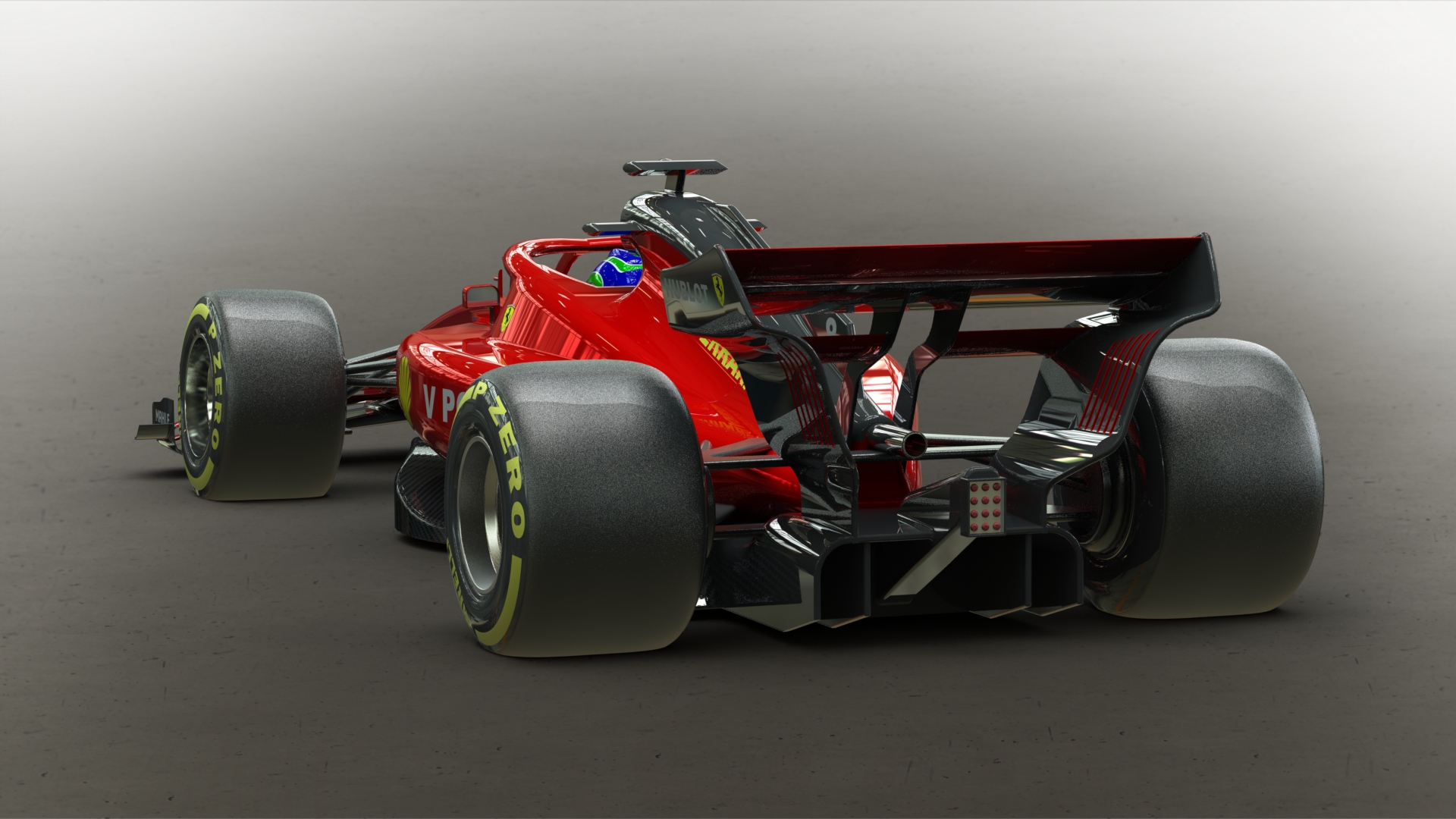 F1法拉利概念车