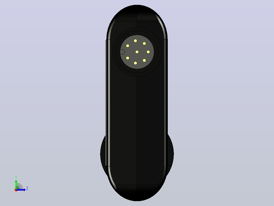 FLA-MSTR00002 传感器左视图