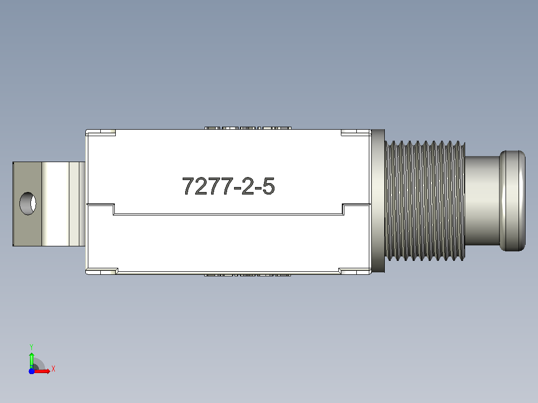 Klixon 7277 断路器前视图