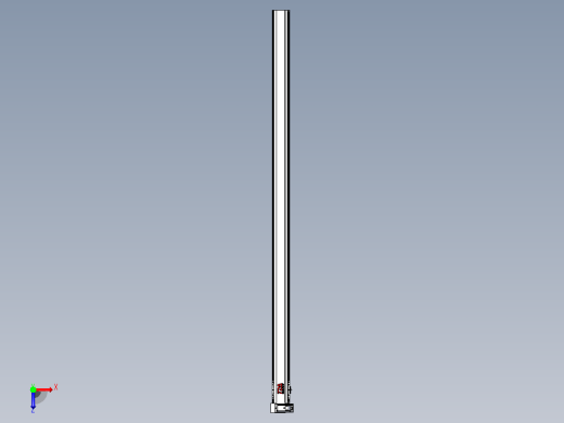 皮带直线轴半封闭可选导轨TPA-HNB-120D-110-L2500-LU-C-P40-N3俯视缩略图