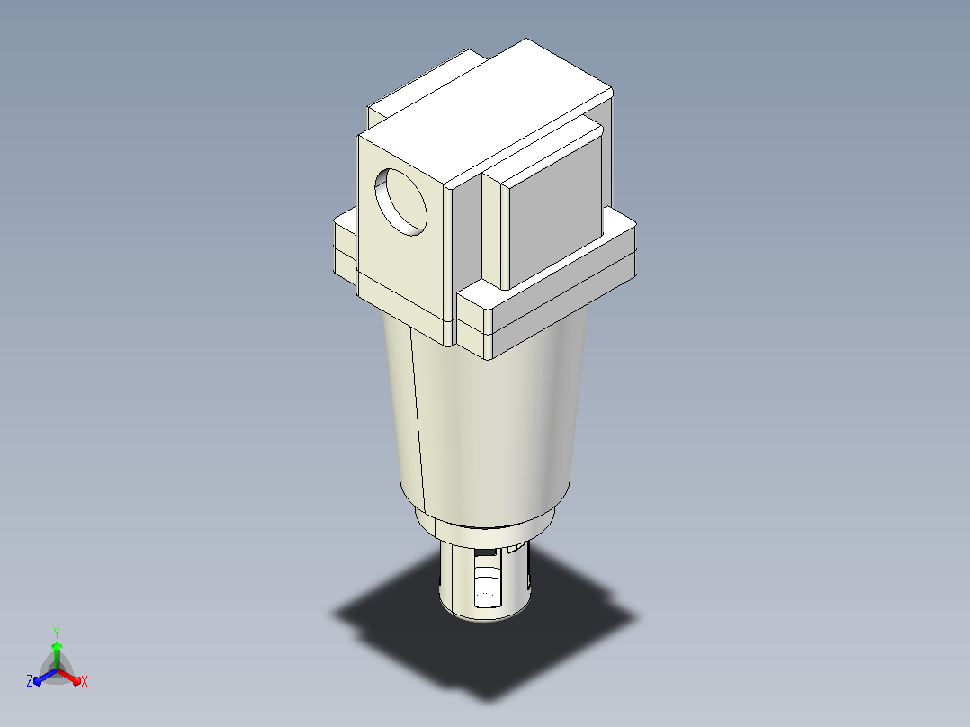 MASFB系列空气过滤器[MASFB800-14-□] (2)主视图