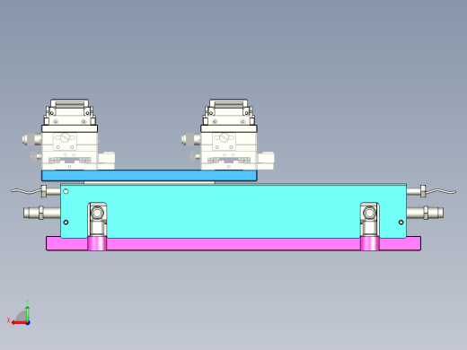TYPE-C焊接夹具（step）后视缩略图