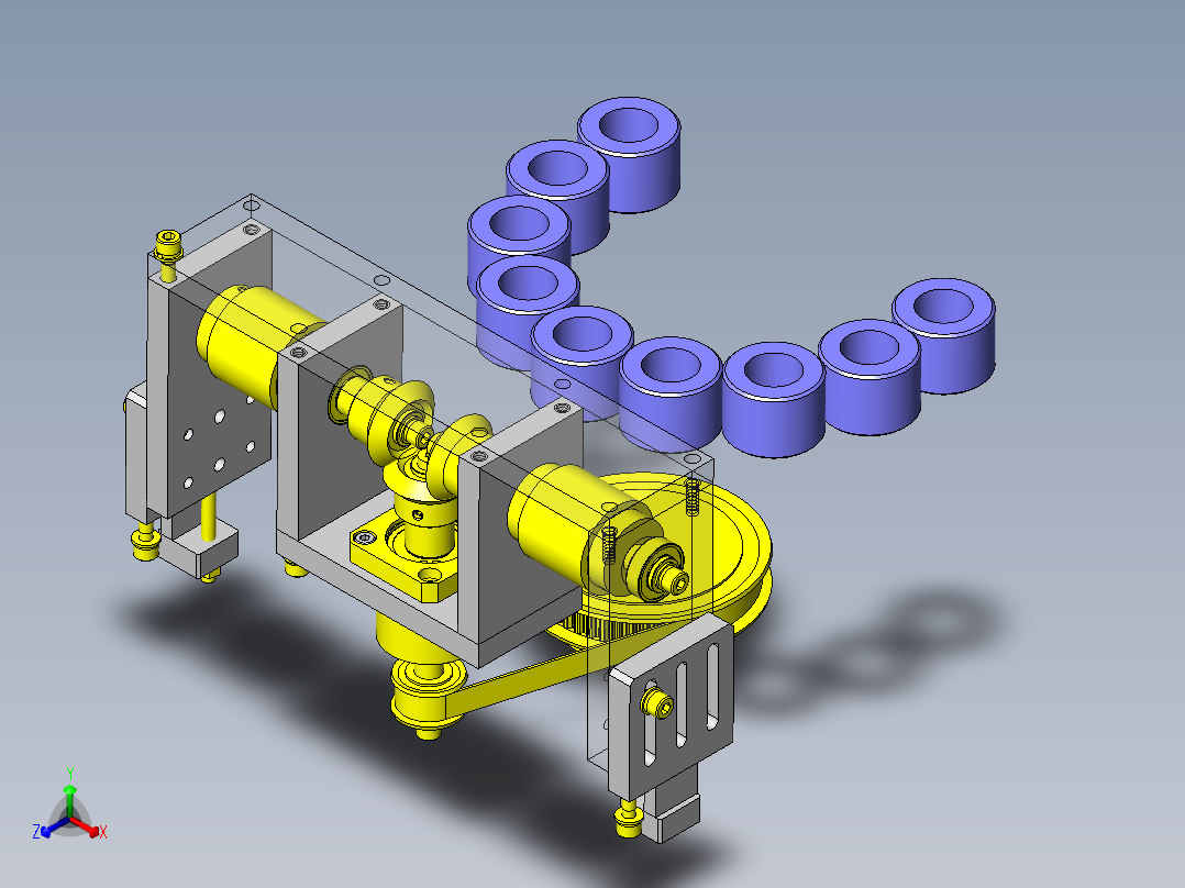 输送机旋转机构