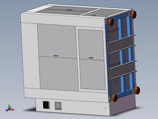 四头超声波焊接设备 机械素材3D图纸自动化设备三维模型