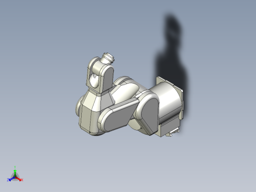 Kawasaki RS003 3kg机械臂模型3D图纸 STEP格式