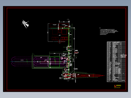 600MW输煤系统总布置图