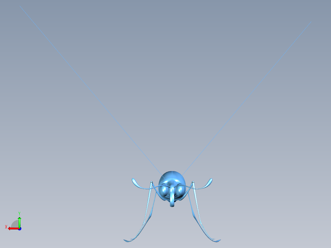 花蝴蝶 - 副本后视图