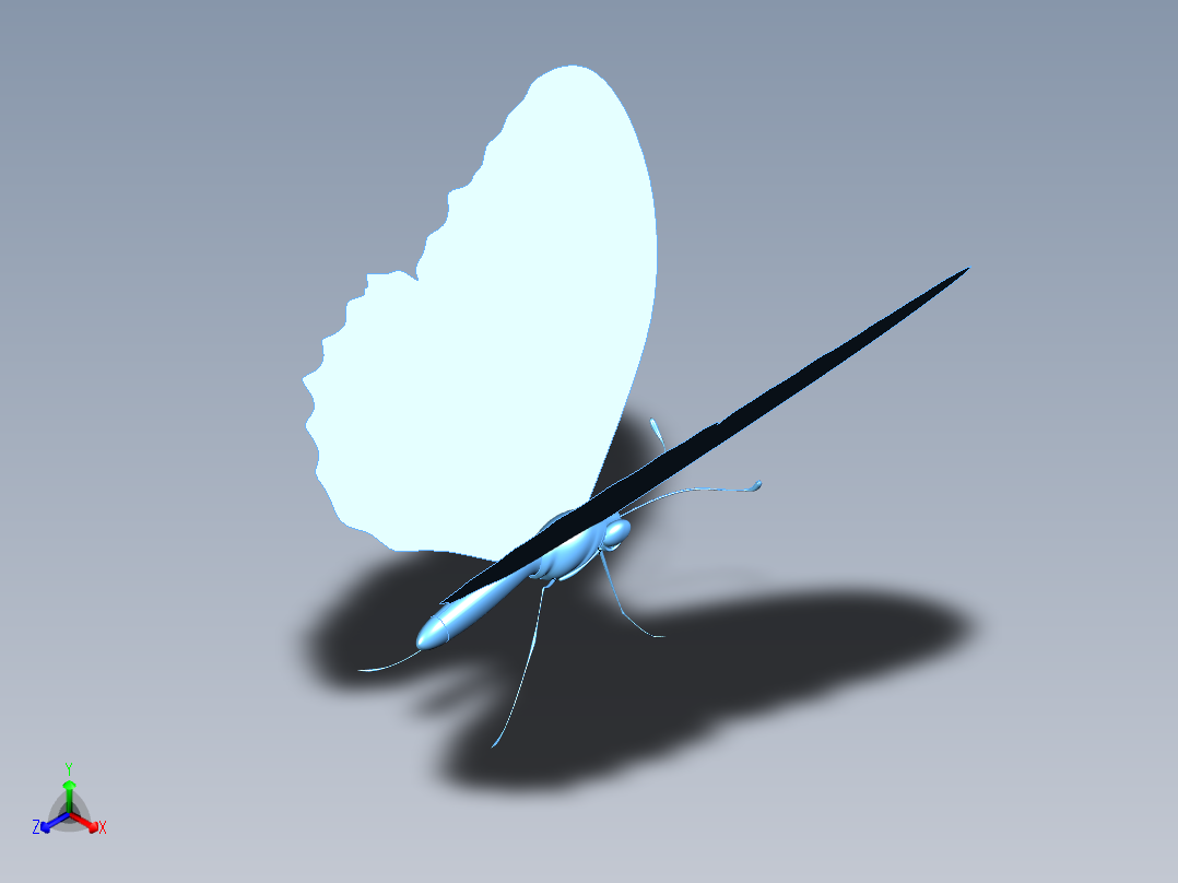 花蝴蝶 - 副本正等轴测图