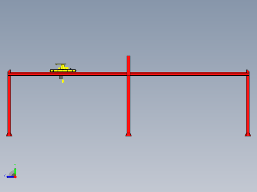 高架起重机1吨右视缩略图