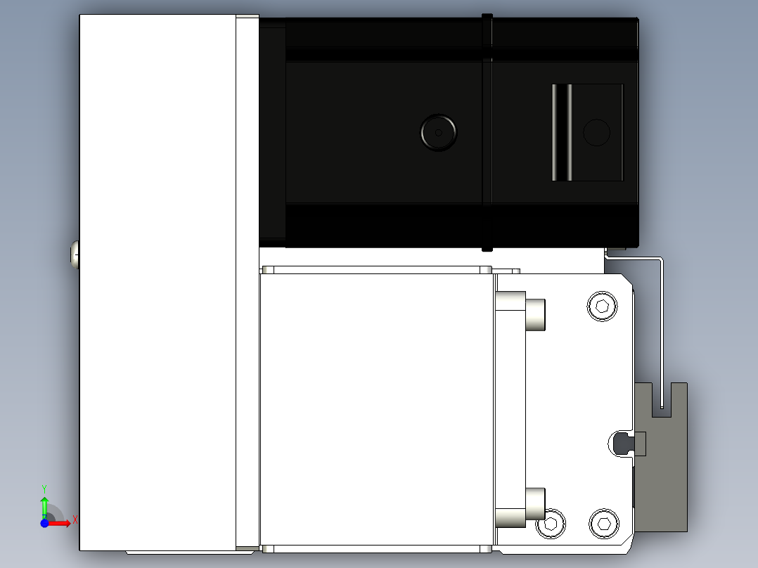 Toyo东佑达直线模组-ECB14-2300-LU前视图