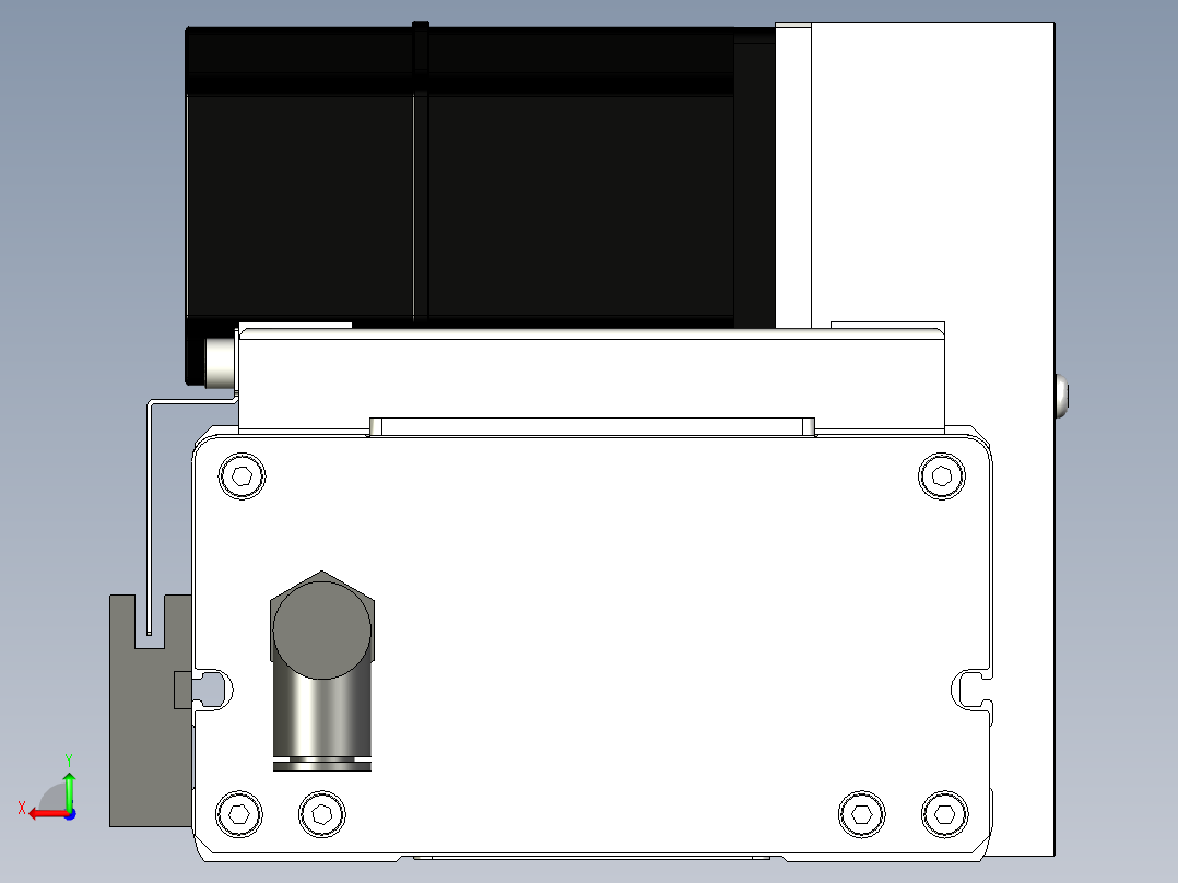 Toyo东佑达直线模组-ECB14-2300-LU后视图