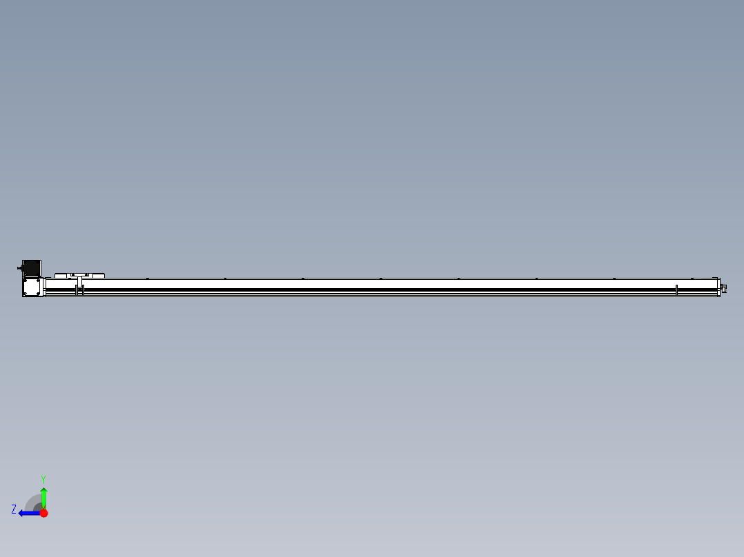 Toyo东佑达直线模组-ECB14-2300-LU右视图