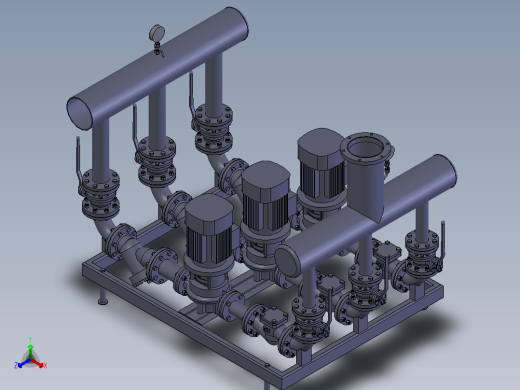 多级管道离心泵