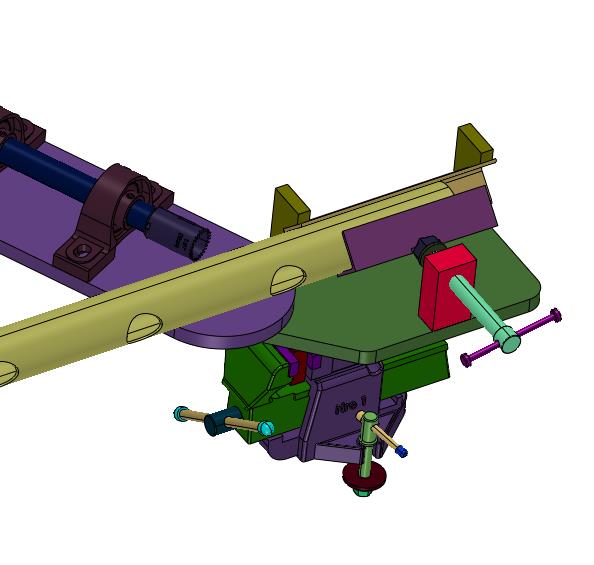 用于圆管外壁钻斜孔的定位工装