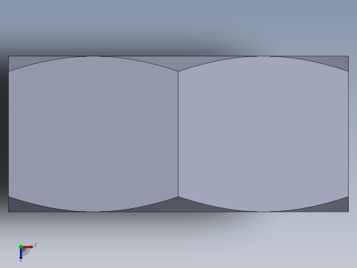 公制螺母-M4x0.7俯视缩略图