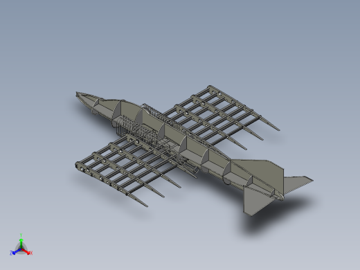 F-4战斗机模型图