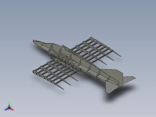 F-4战斗机模型图正等轴测缩略图