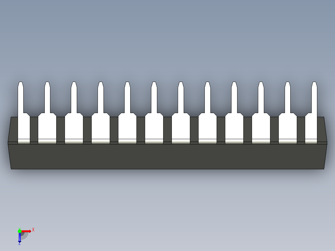 集成电路封装-MS-001BE俯视图