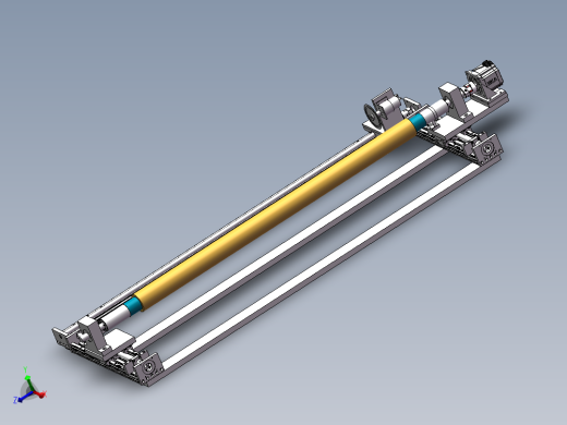 切条机三维模型