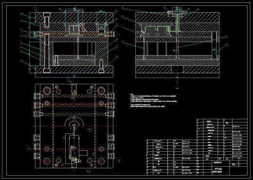 玩具车底壳注塑模具设计三维ProE+CAD+说明书缩略图