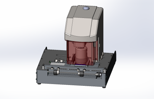 自动盖章机结构设计(含三维SW模型+二维CAD图纸+说明书）缩略图
