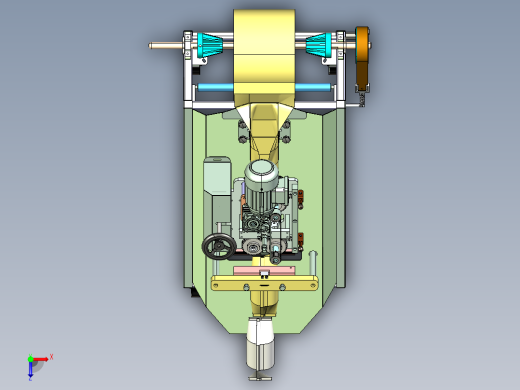 面包包装机俯视缩略图