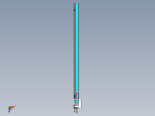威洛博LB.GB同步带传动--欧规系列LB6A-L65-S1500-BL俯视缩略图