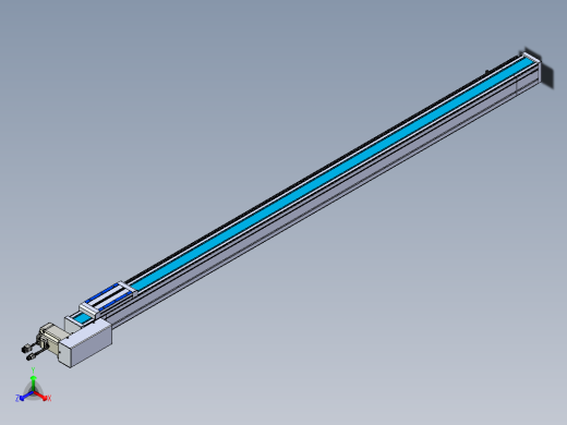 威洛博LB.GB同步带传动--欧规系列LB6A-L65-S1500-BL正等轴测缩略图