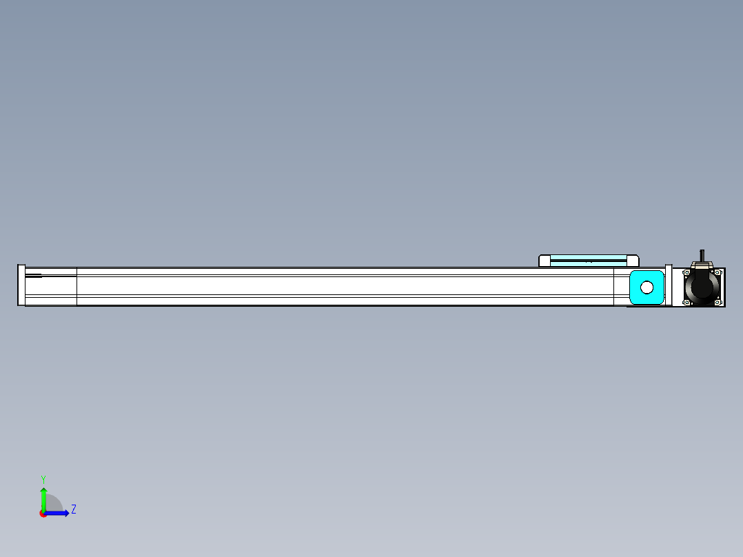 欧规系列-LB6A-L65-S800-BL-ZP40-C3左视图