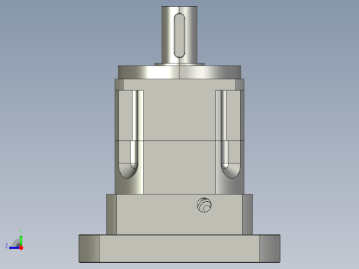 斜齿PGH115-L1 35-114.3-200-M12.STEP右视缩略图